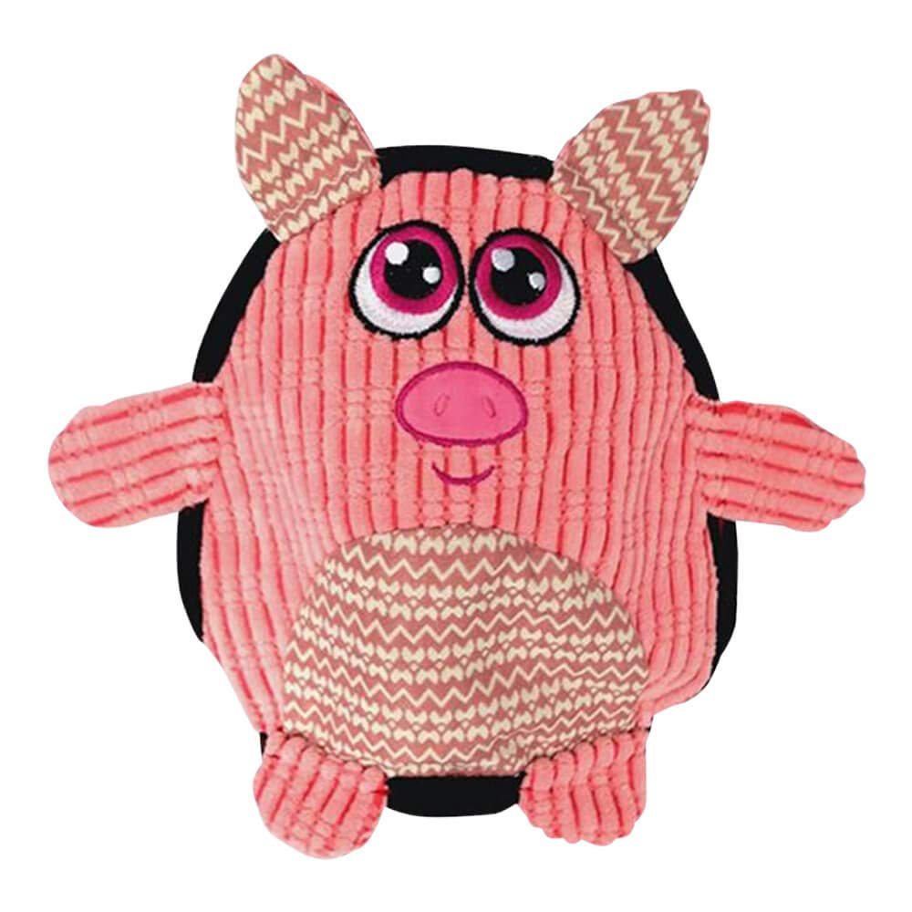 Pet Lou 8 Inch Bite Me Pig, Pink