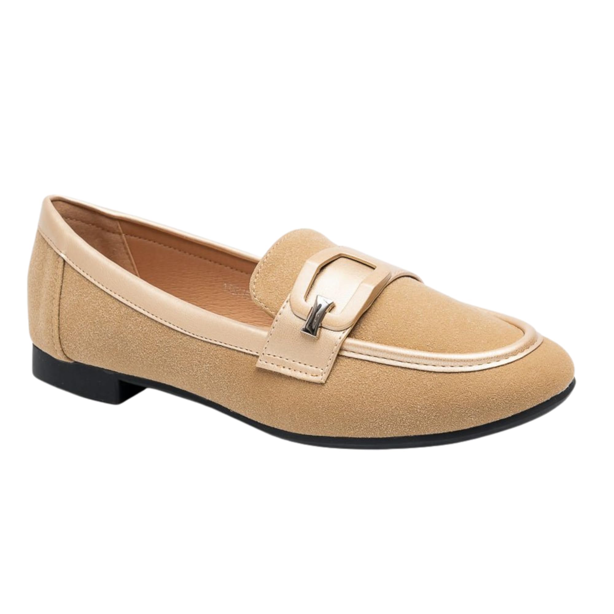 Vanilla Stride - Women's Beige Loafers | Casual-image-8
