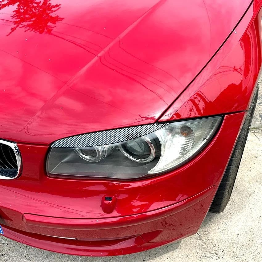 Feu arrière pour Série 1 E81 E87 : coque ABS look carbone pour modèles 2004-2014 - 4