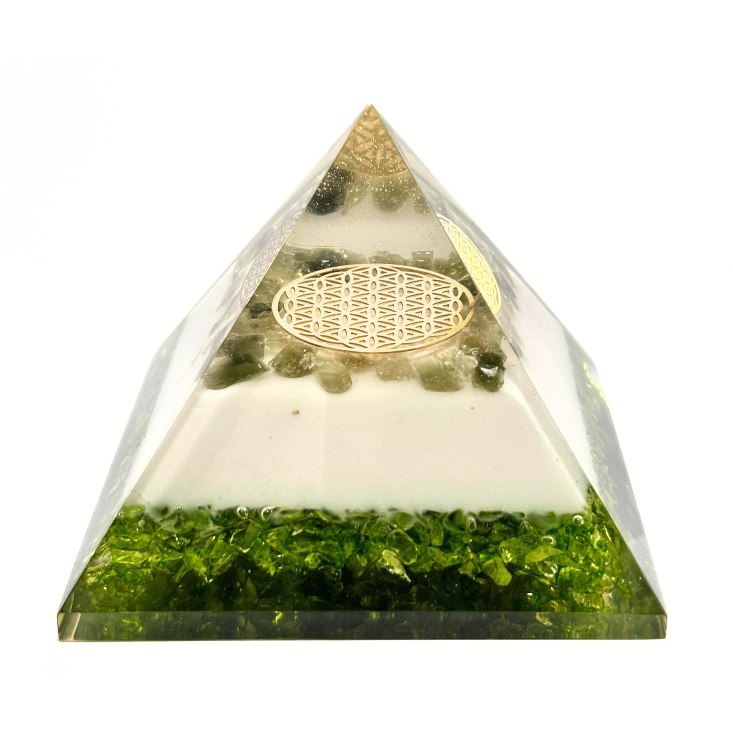 Amazon.com: Moldavite Orgone Pyramid – Energy Generator for