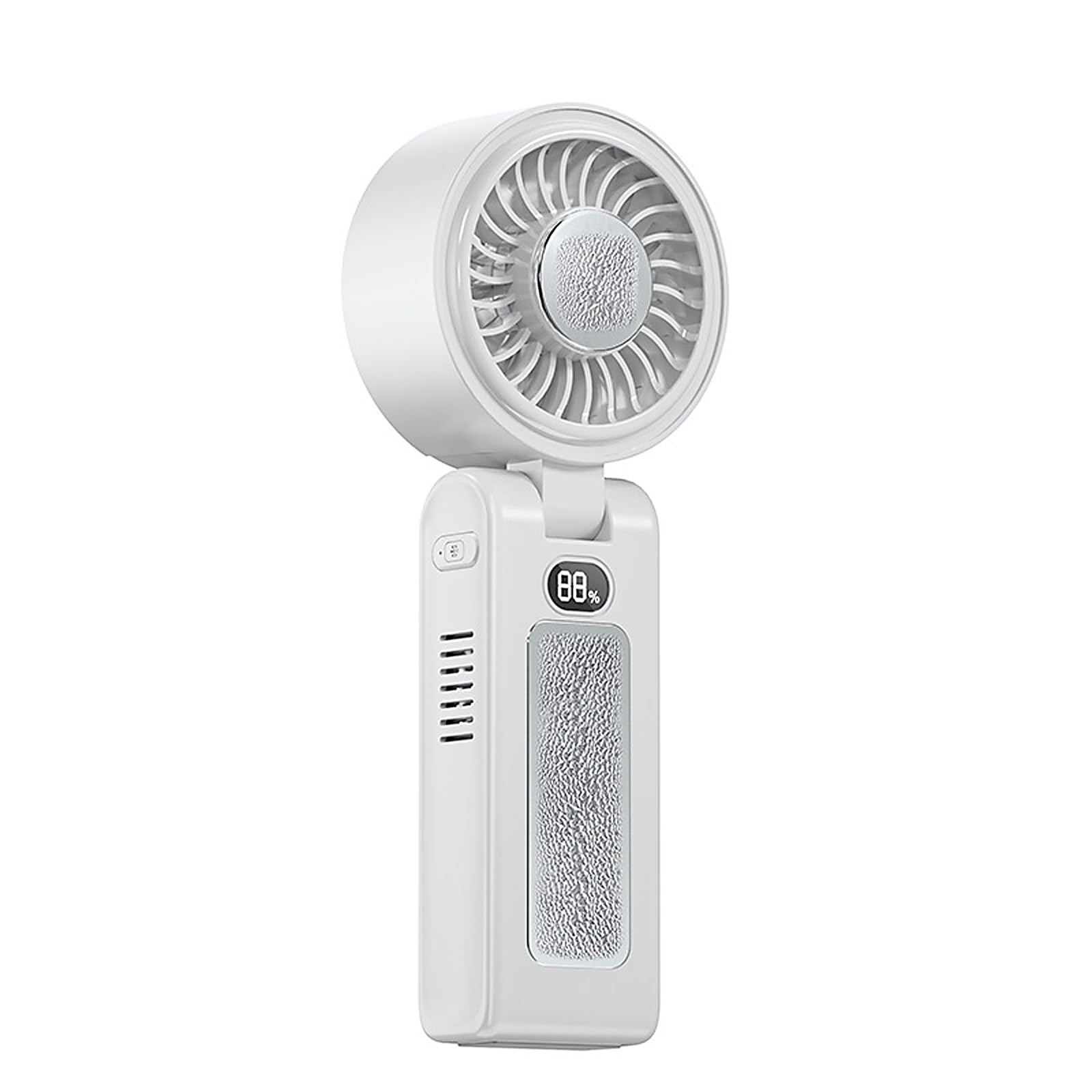 TAZIZI Multifunctional Desk Fan Low Noise Operations Small Handheld Fan Texture Suitable for Indoor and Outdoor Usage Portable Cooling