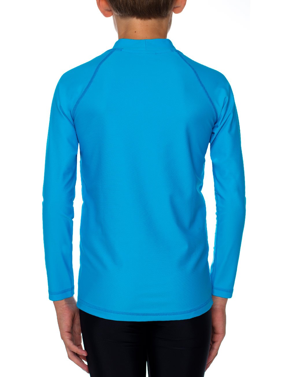 iQ-UV 300 Kinder, Langarm, Uv-Schutz T-Shirt, Türkis (Hawaii), 128/134