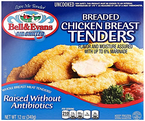 Bell & Evans 0738985222321 Organic Chicken Tenders cover
