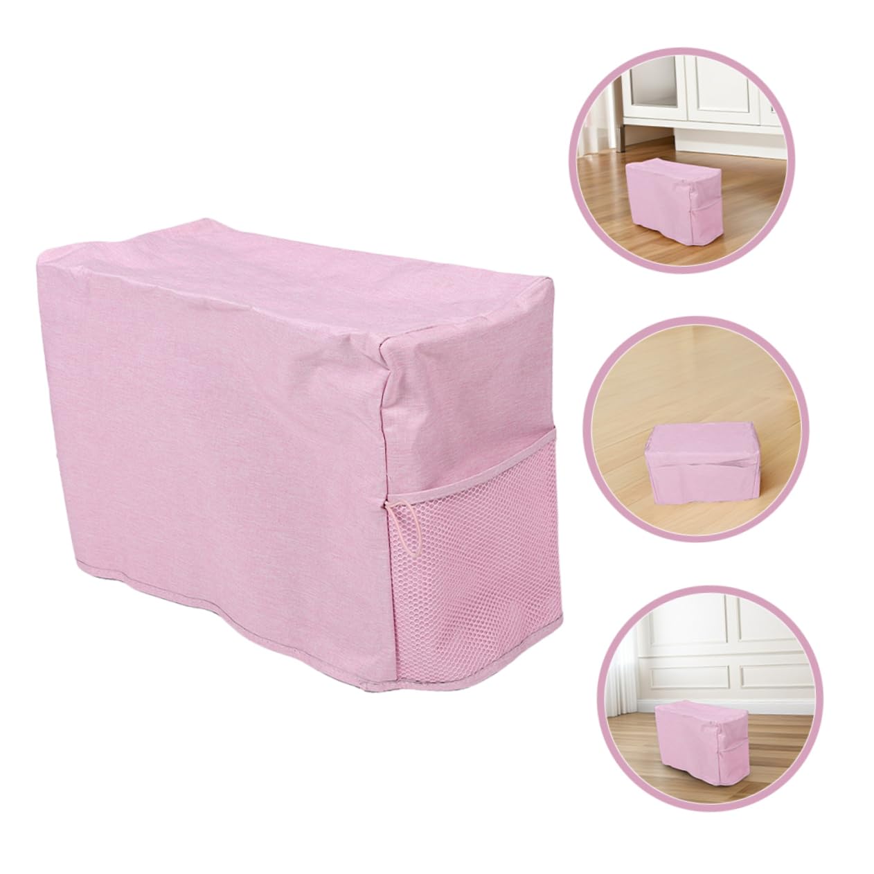 Hemobllo 2 Fundas Protectoras Impermeables para Máquina de Coser, con Bolsillos y Asa, de Poliéster, Organizador para Hogar