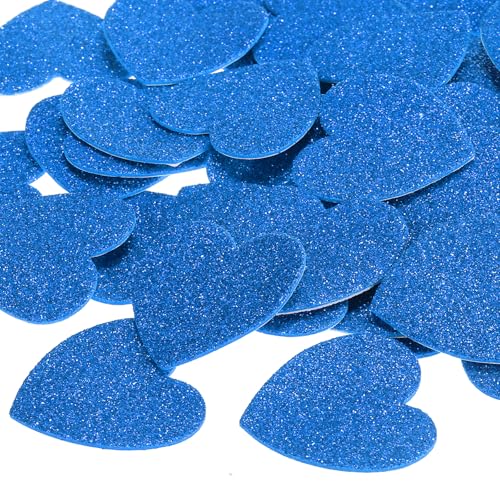 Autocollants cœur en mousse bleue de qualité supérieure pour papeterie créative - 4