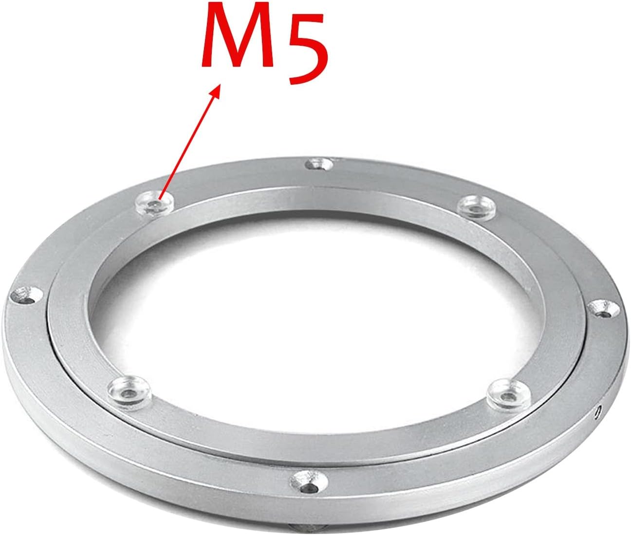 Heavy Duty 360° Rotating Turntable Base - Smooth Aluminium Alloy Bearing for Kitchen & Dining Table, 8-28 Inch, Ideal for Easy Serving & Organization, 1 Piece,28 inches (680mm)