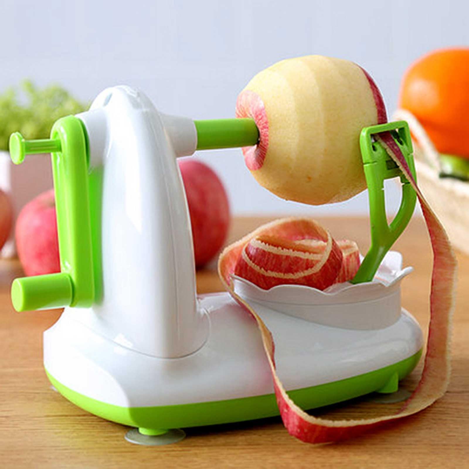 Amazon | LANWHO りんご皮むき器 【360度回転式&5秒で簡単に皮をむき