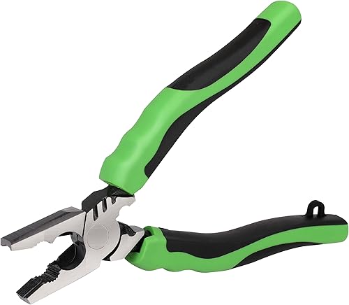 HURRICANE Alicates extractor de tornillos pelados de 6 pulgadas, alicates Pro Linesman con mordazas antideslizantes, quita los tornillos