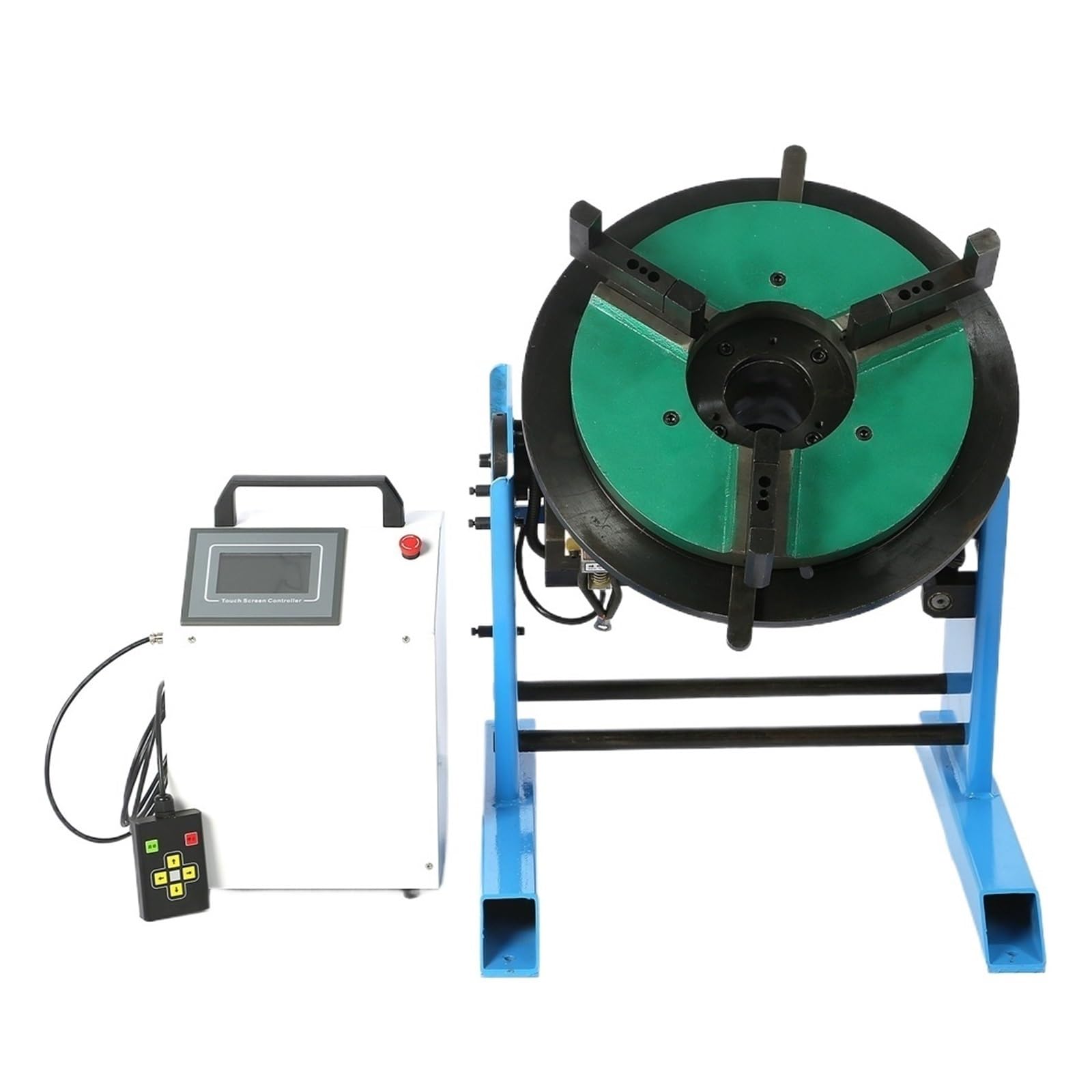 30KG Welding Positioner Turntable Center Hole WithLathe Chuck Smooth Rotation(Center hole 65mm)
