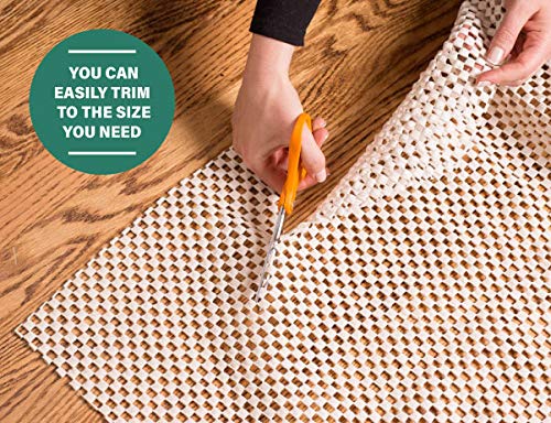 Epica 4X6 Rug Pad | Anti Slip Rug Mat Goes Under Rug For Non Slip Carpet | Bathroom Rug Pad, Kitchen Rug Pad | Rug Padding Keeps Rugs In Place, Cut To Size For Round Rug Pad Customized Fit #TOP2