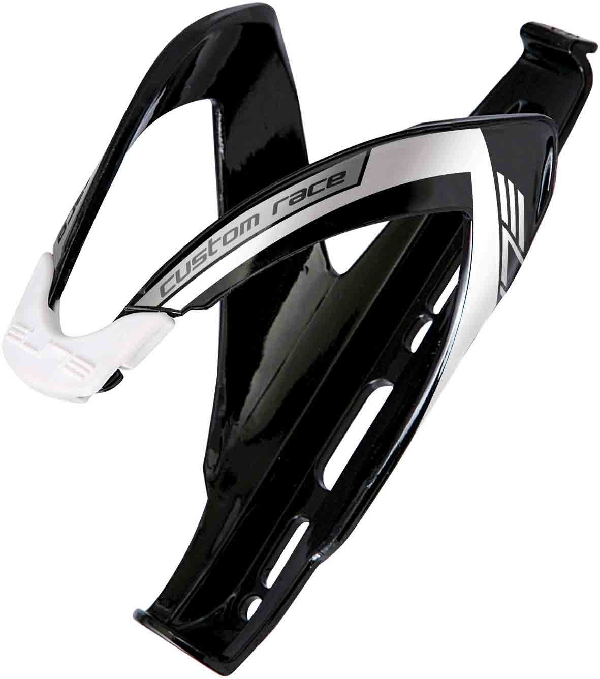 Elite Custom Race Gloss Black Bottle Cage