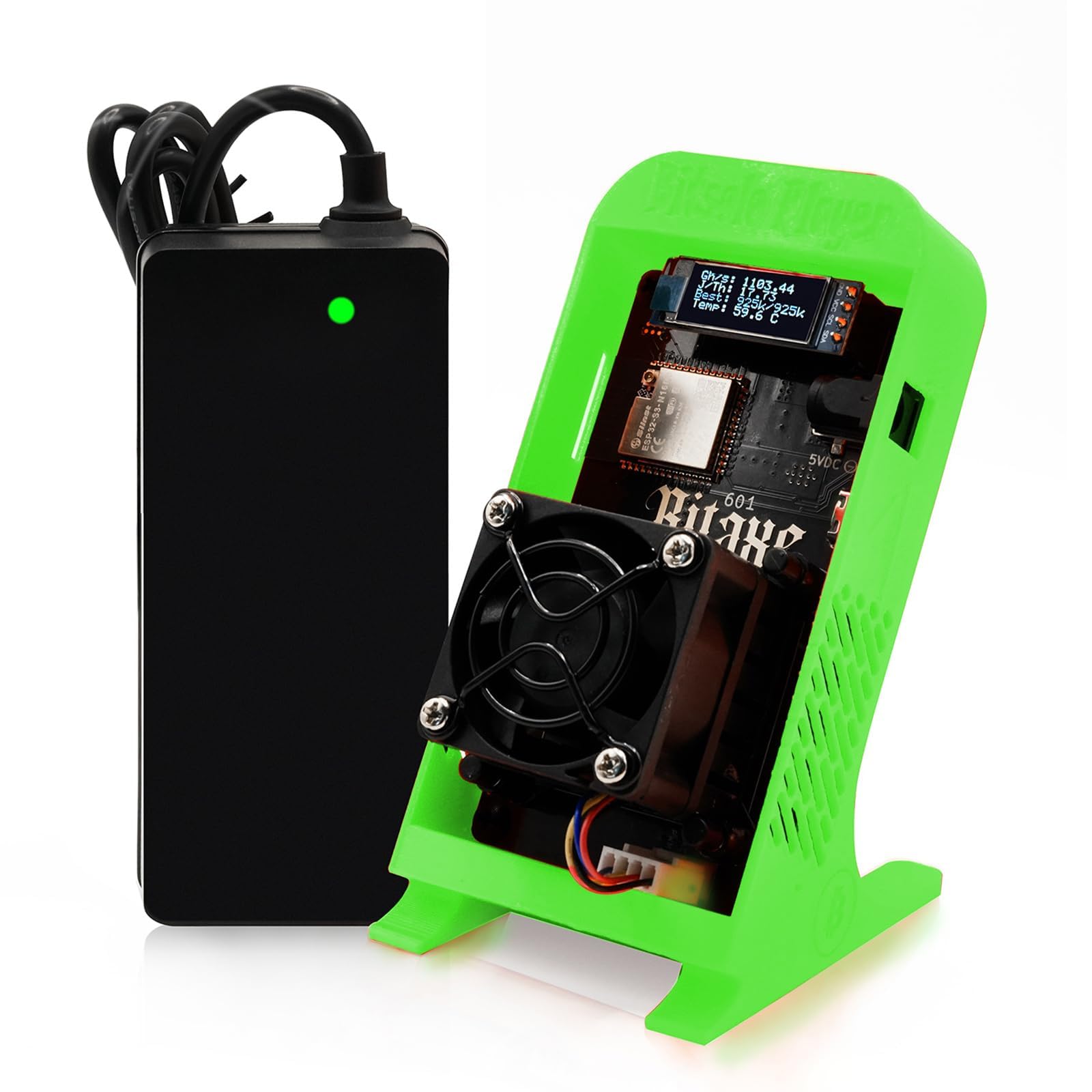 Bitcoins Gamma 601 Solo Miner 1.2TH/s Bitcoins Miner BM1370 Asic Chip 18W/TH BTC Lottery Crypto Miner Asic Bitcoins Mining Machine Micro Silent Home Use