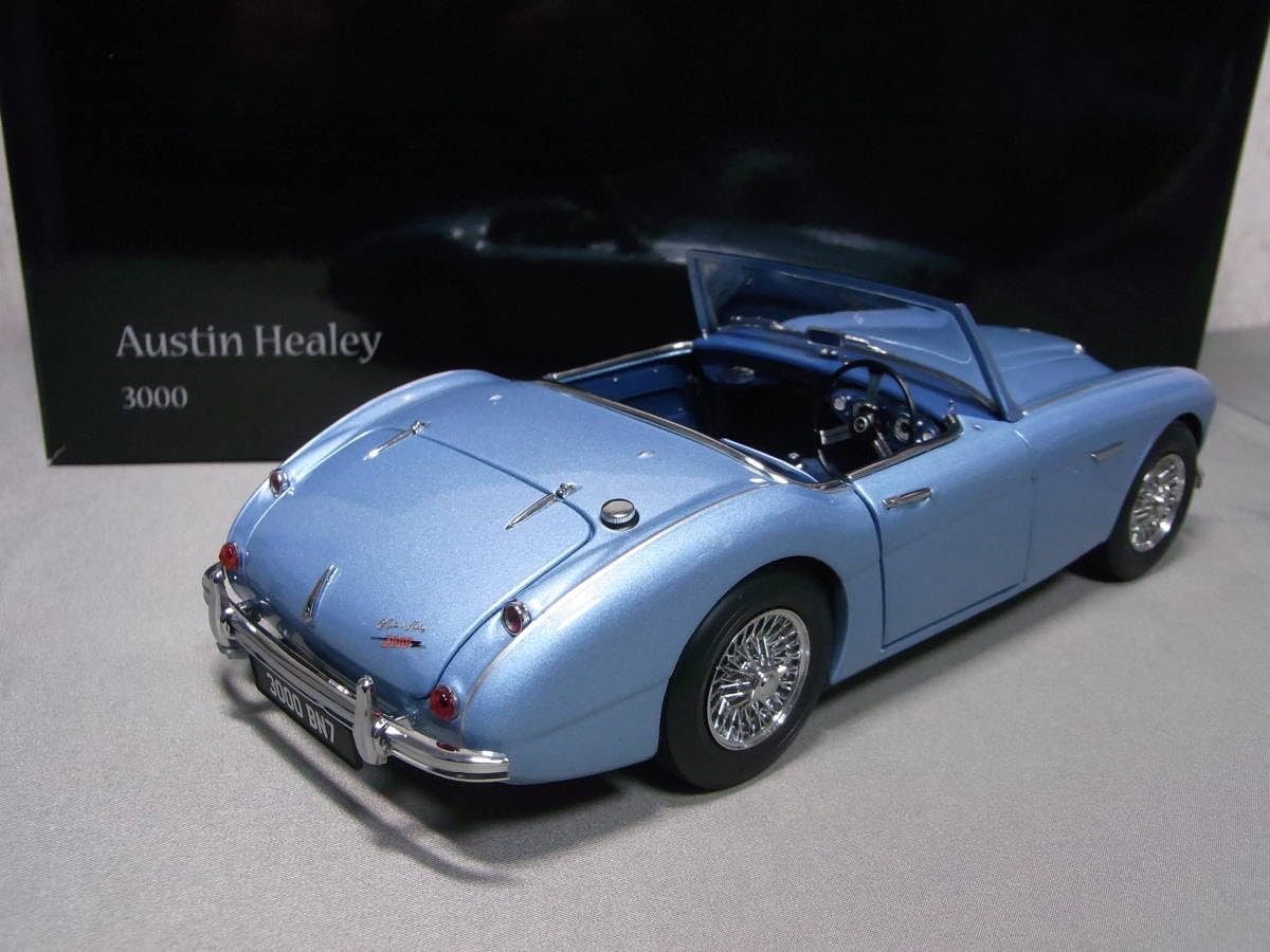 Amazon | 人気色!Austin Healey 3000 Mk-1 Blue 1/18【BN7 オースチン 