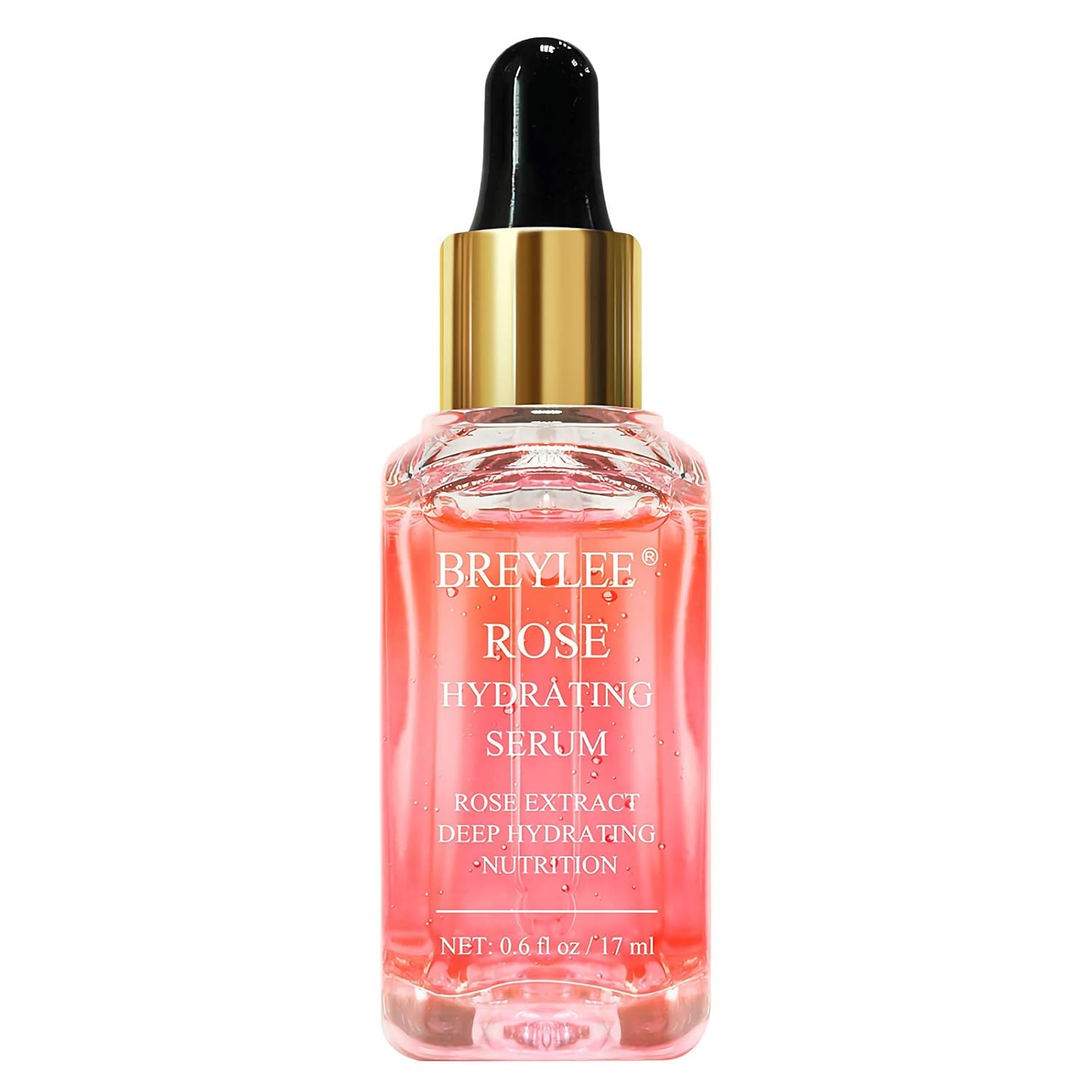 Rose Face Serum, BREYLEE Hydrating Serum Moisturizing Serum Face Serum Hydrating with Hyaluronic Acid Alcohol Free Facial Serum for Skin Care(40ml,1.41fl oz) : Beauty & Personal Care