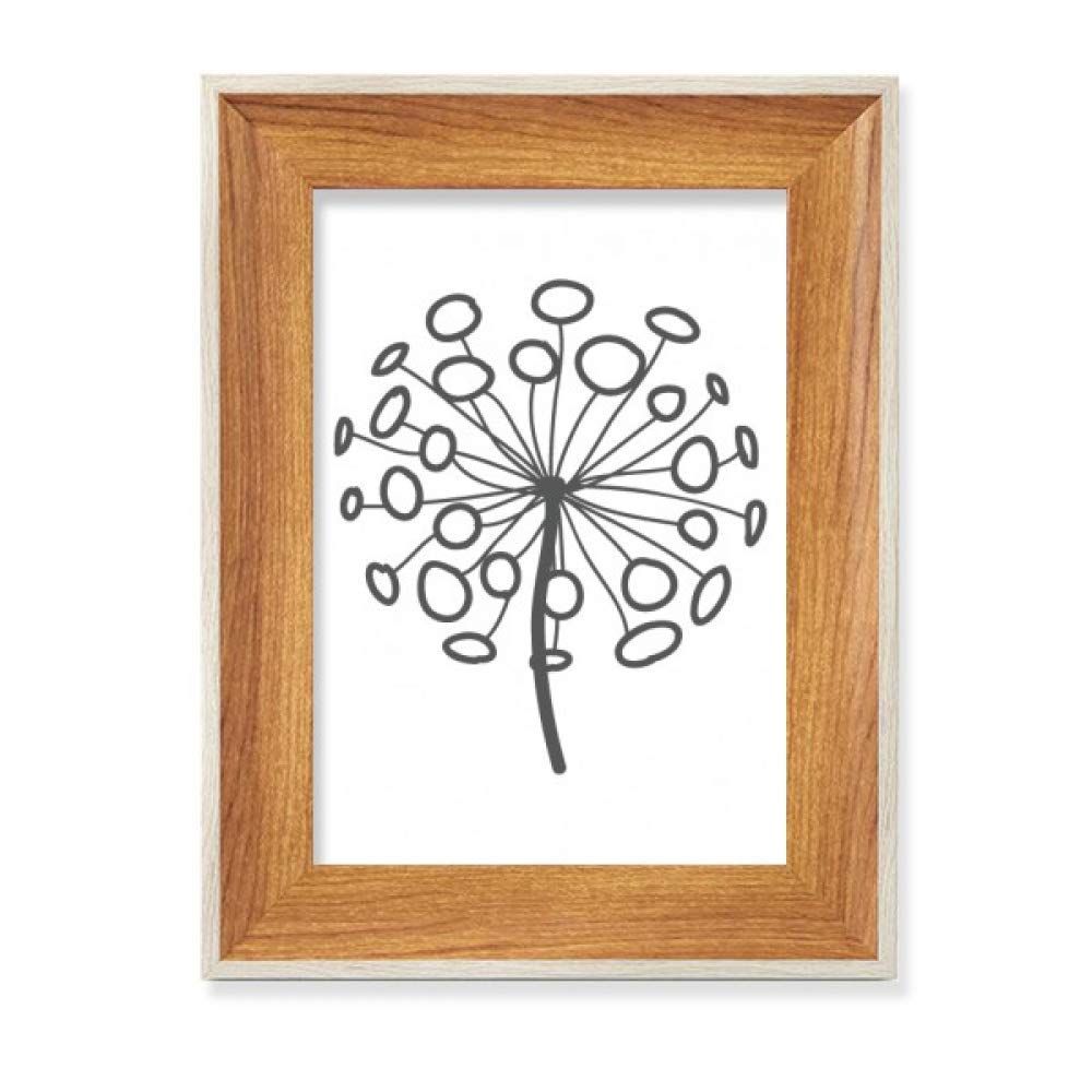 Cadre photo bois de pissenlit haute qualité pour décoration de bureau