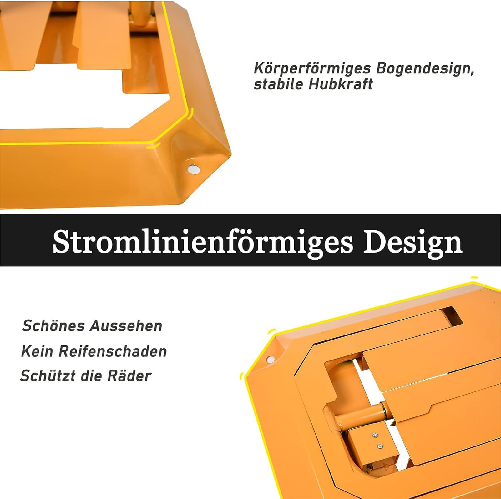 Garde-corps de stationnement – Verrouillage de l'espace de stationnement portable, antirouille et étanche, verrouillable, bloqueur d'allée pliable pour parking privé