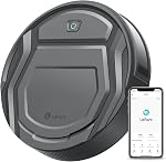 Lefant Robot Vacuum Cleaner, 2200Pa Powerful Suction, Auto-Recharge, 6D Collision Sensor, Small Body High Coverage, Work with Alexa/APP/Wifi, Suitable for Pet Hair/Hard Floor/Low Pile Carpet, M210 Pro