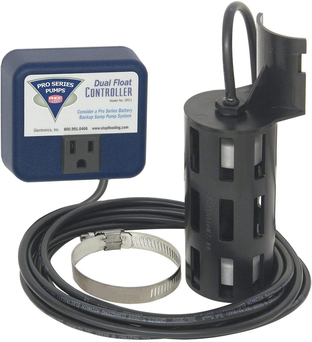 Float Switch, Automatic, Dual Float, 120V