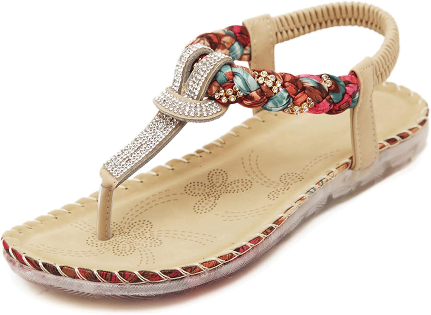 rhinestone sandals amazon