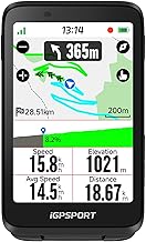 iGPSPORT BiNavi Wireless Bicycle Computer, Pantalla Táctil Control de Música Consejos Para Ascensos Ciclismo en Grupo