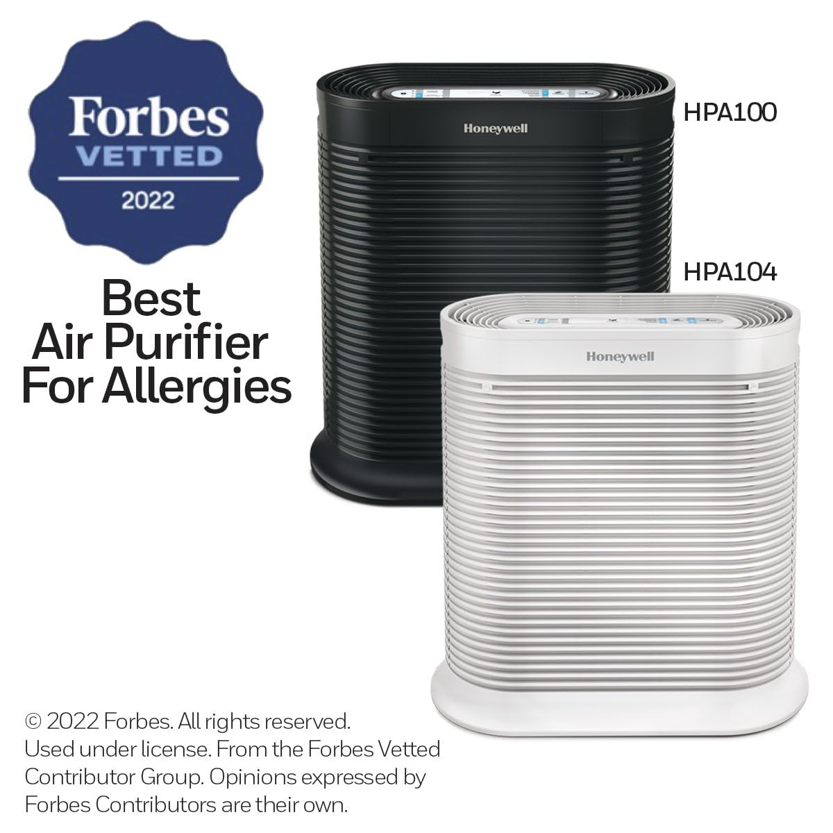 Honeywell AllergenPlus HEPA Air Purifier, Airborne Allergen Reducer for Large Rooms 1500 sq ft, Reduces Allergens, Smoke, Wildfire Smoke, Pollen, Pet Dander and More, Black, HPA200, view 15