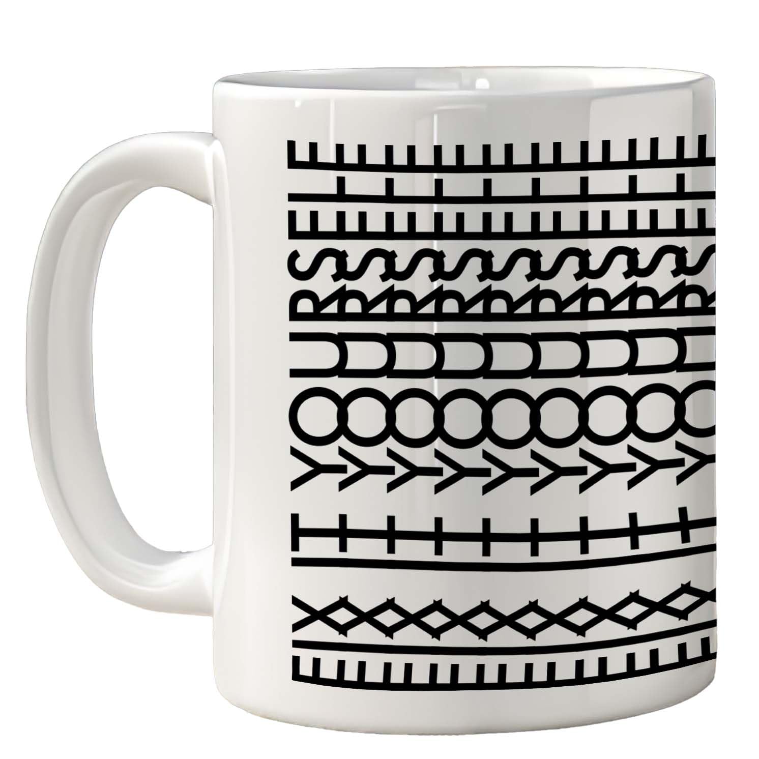 Funny Mug for Men Women - Fix It Yourself - Rude Sarcastic Slogan Gifts for Work Colleagues, Crude Fun Novelty Joke Gag Gift Humour Birthday Friends, 11oz White Ceramic Premium Mugs Cup