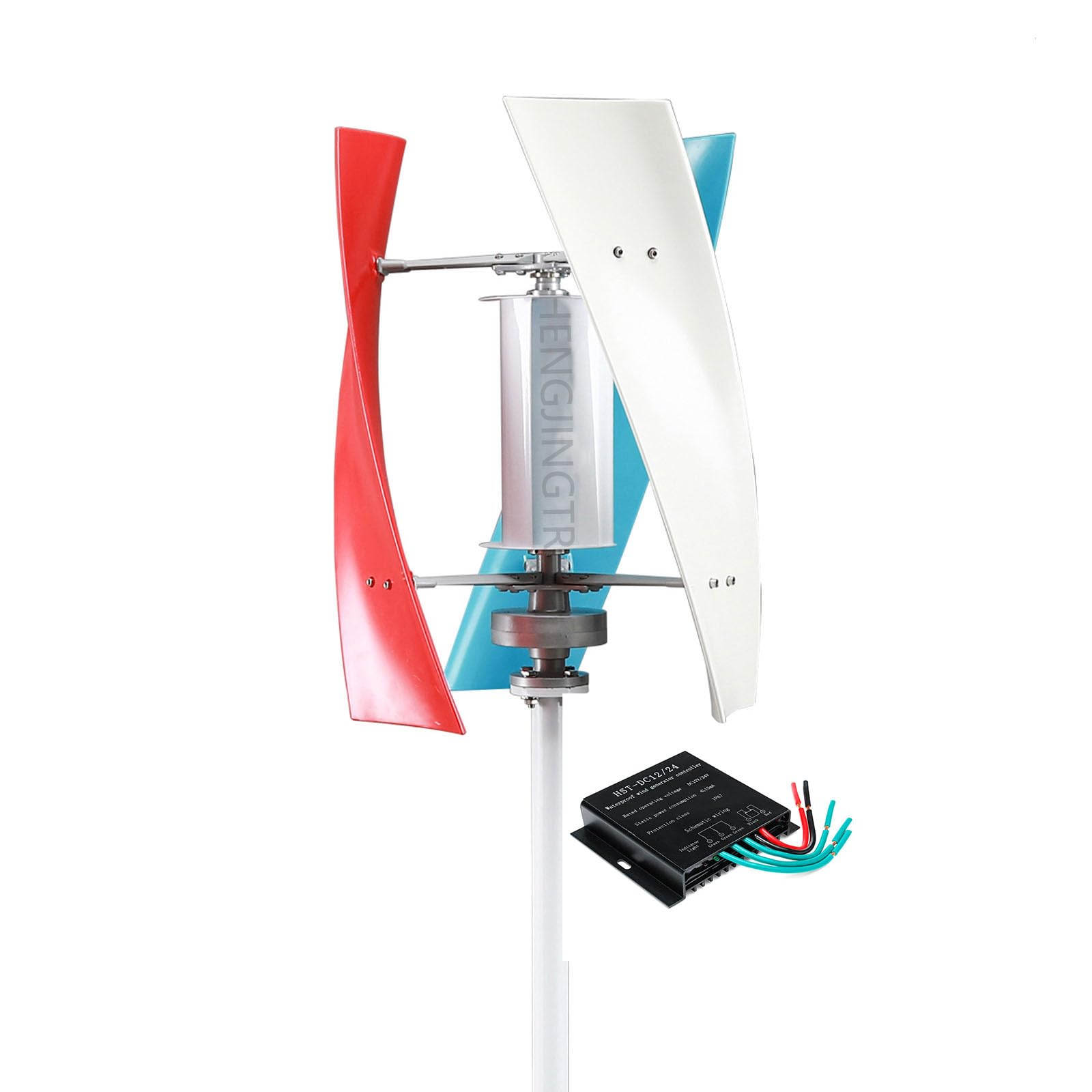 12V-220V Kit Generatore di Turbina Eolica, 12000W AC Generatore Permanente A Magnete Kit Generatore di Energia Eolica per Uso Esterno del Cortile E Sistemi di Turbine Eoliche