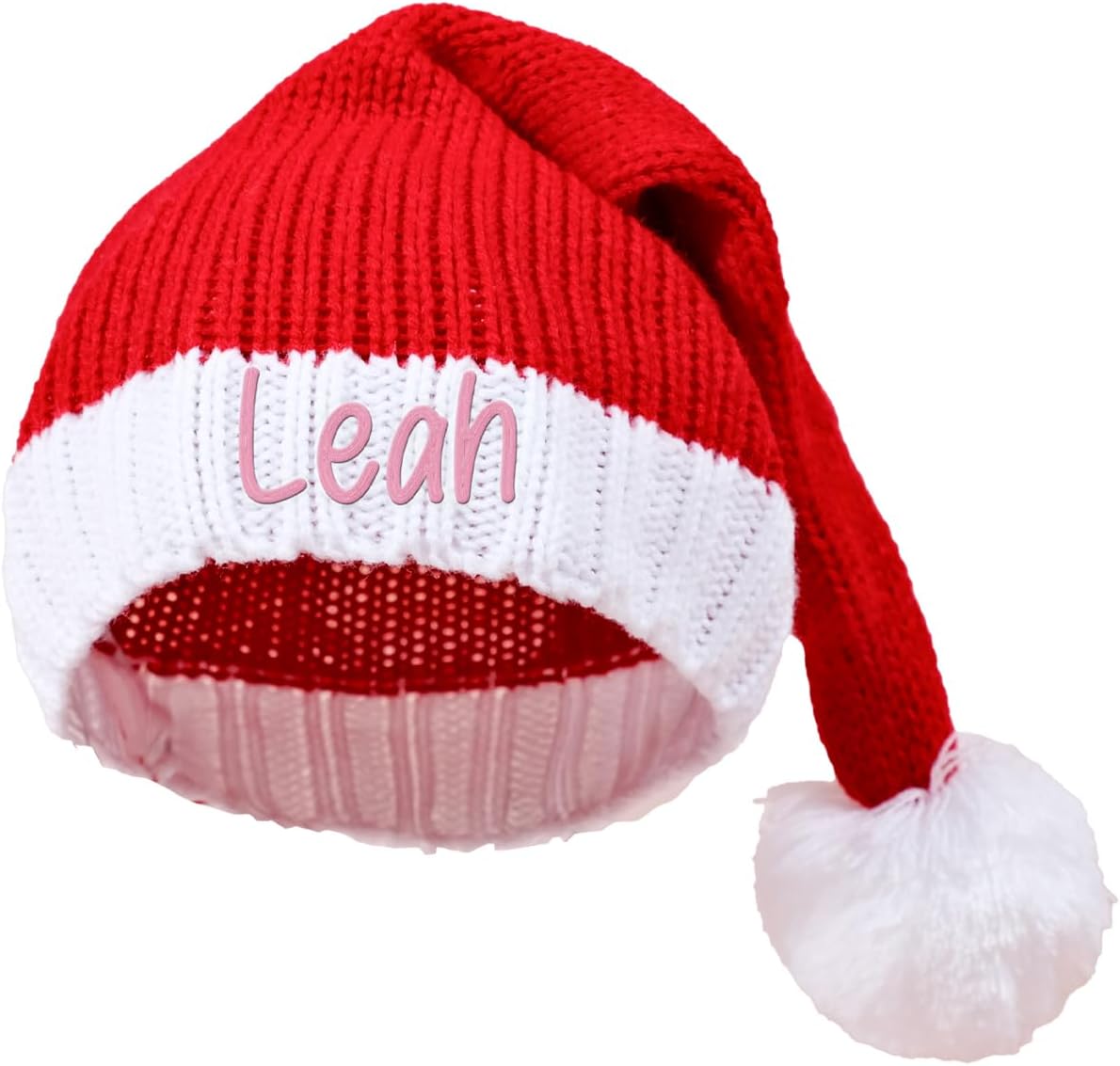 Custom Embroidered Santa Hat for Babies and Toddlers Personalized Christmas Hat with Name Unique Gift