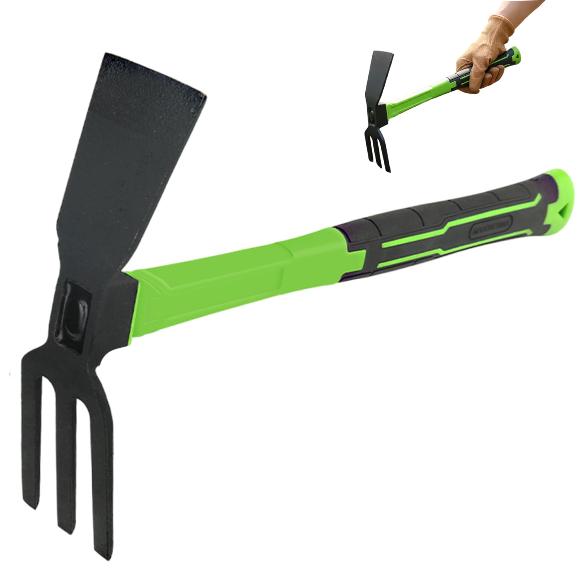Pioche de jardinage robuste pour l'aménagement paysager et les travaux de la cour