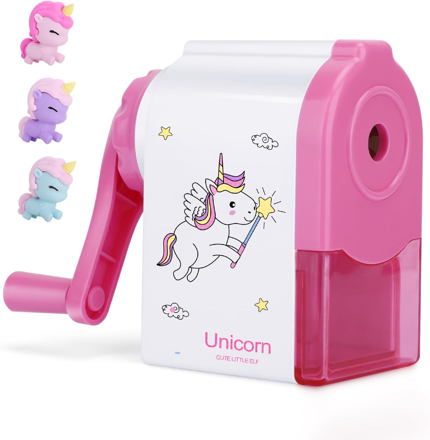 Unicorn Pencil Sharpener Manual Kids Girls Boys Funny