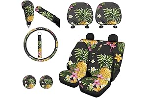 Tropical Oasis: Pineapple Seat Covers for an Exotic Ride