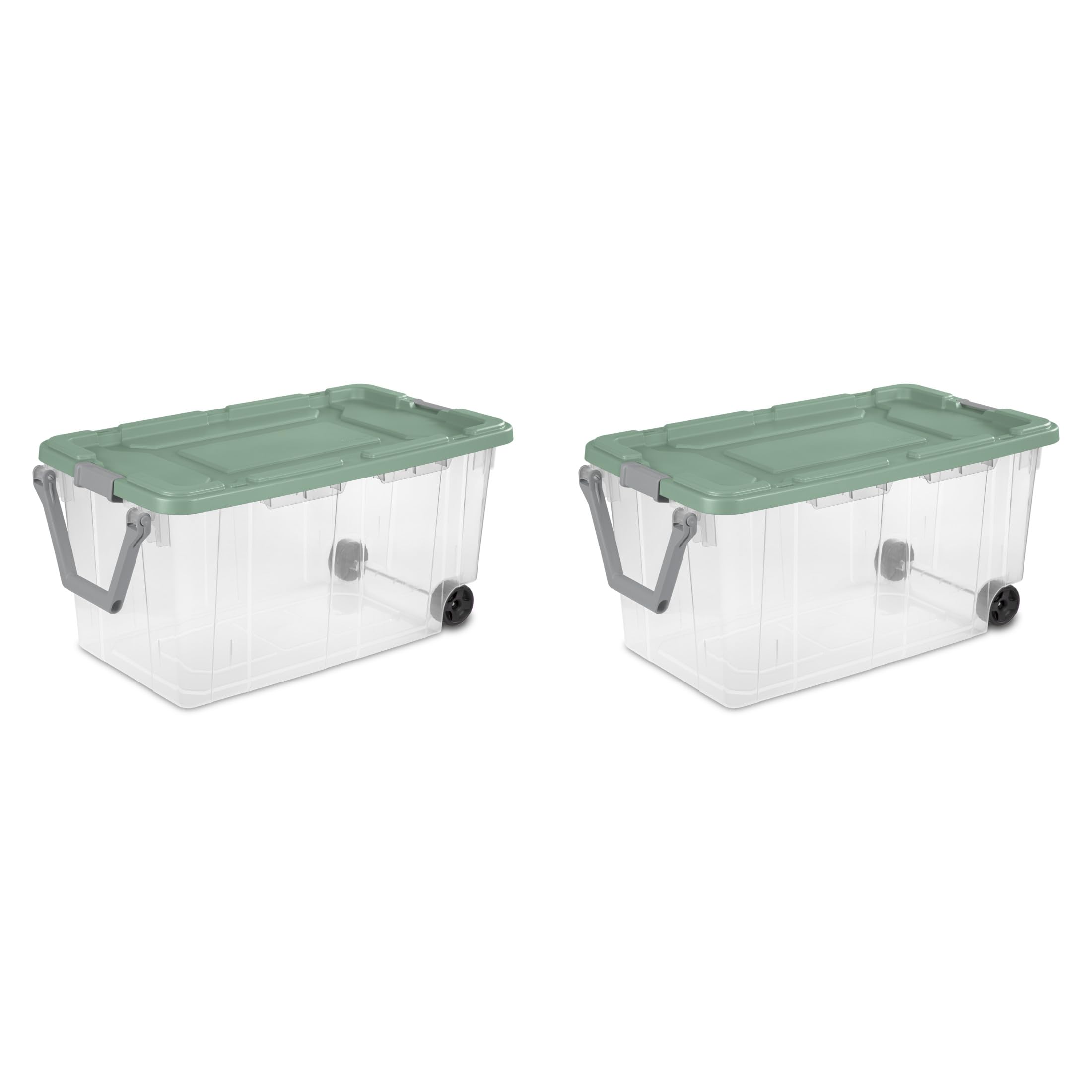 Amazon.com: 40 Gallon, Qt. Wheeled heavy duty Storage Box