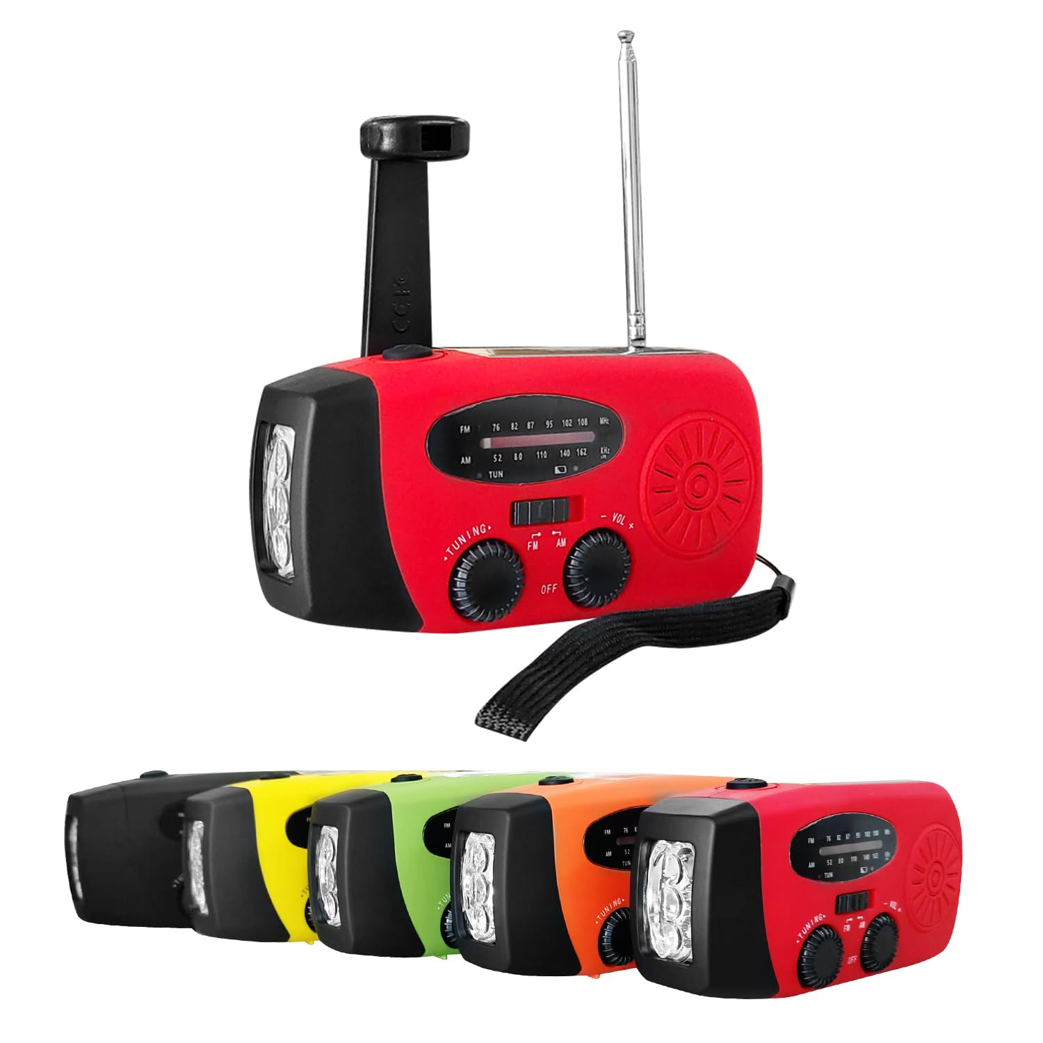 Amazon.co.jp: DR.TREE【緊急防災 3WAY充電】ラジオライト 防災ラジオ