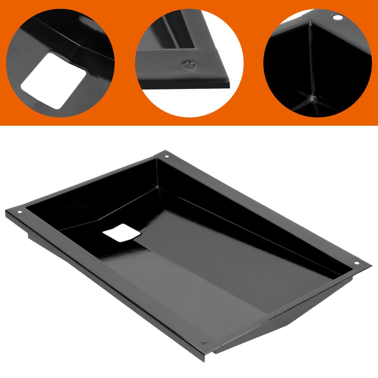 Bac à graisse 62757 avec 10 bacs d'égouttement en aluminium pour Weber Genesis 300, bac de rechange pour Weber Genesis E310 E320 E330 S310 S320 S330 EP310 EP320 EP330 CEP310 CEP320 CEP320 P330 Grilles