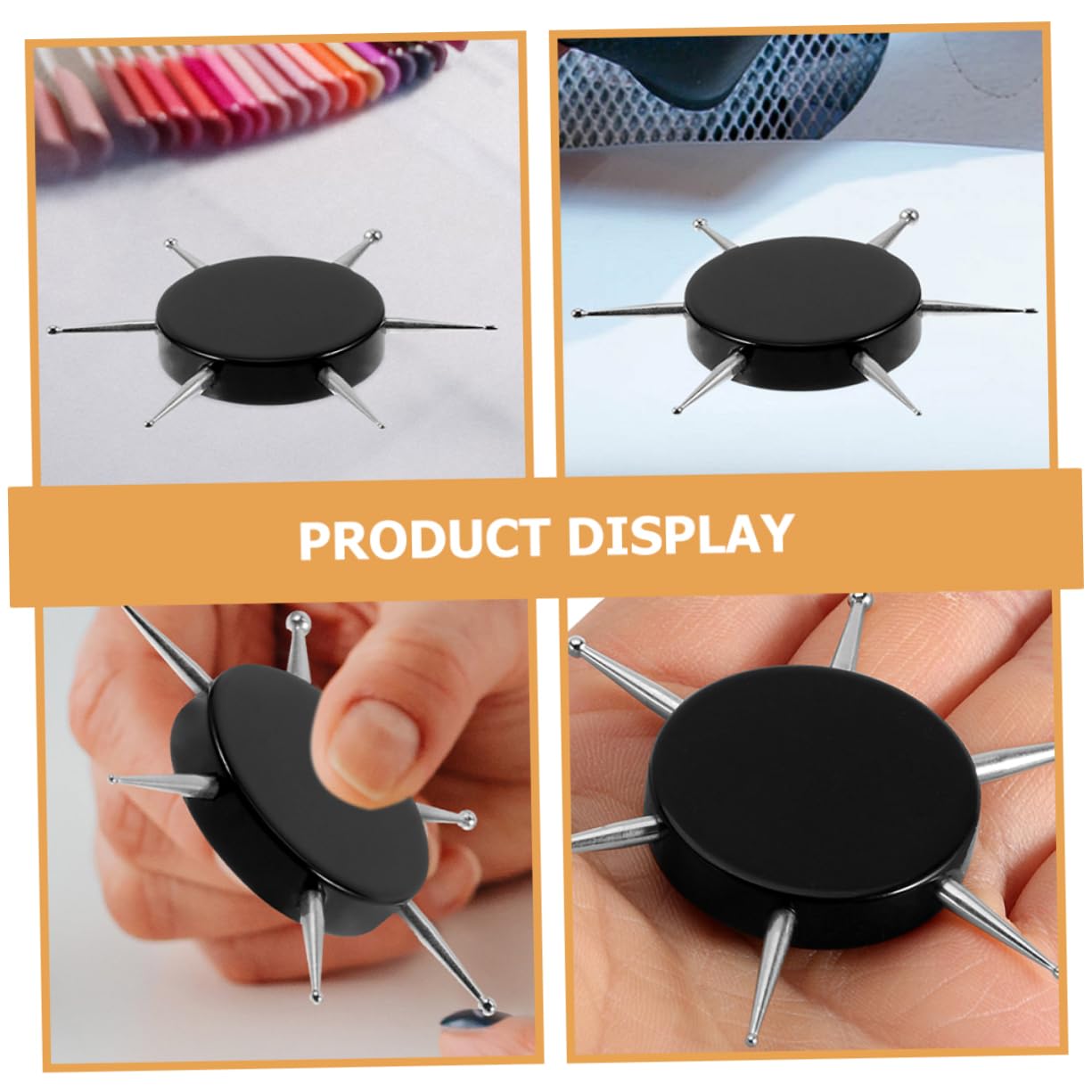 4Pcs Circular Nail Dotting Tool Nail Art Pens for Manicure Painting Design for Beautiful Patterns and DIY Nail Art at Home