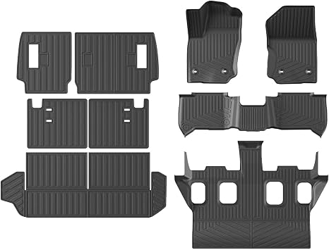 xipoqix 7 Seats Gas Floor Mat Compatible with 2025 2026 Toyota 4Runner | Cargo Mat Backrest Trunk Liner Cargo Floor Liner Replacement for 2025 2026 Toyota 4Runner Accessories