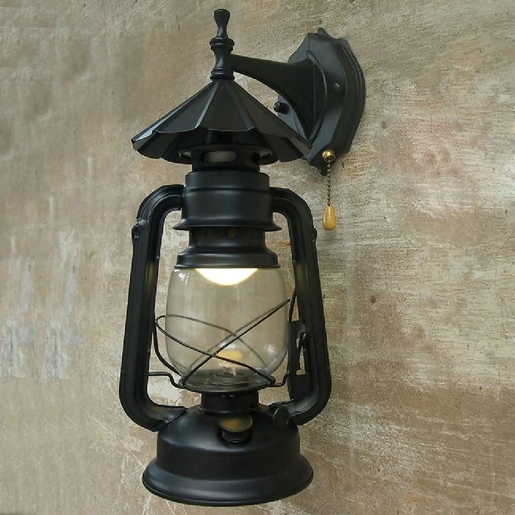 Lampa Naftowa Naftowa Lampa Naftowa W Stylu Wiejskim Kinkiet Ścienny, Lampa Wisząca Na Dziedzińcu Sypialnia Korytarz Klatka Schodowa Restauracja Ganek Vintage Hurricane Lantern