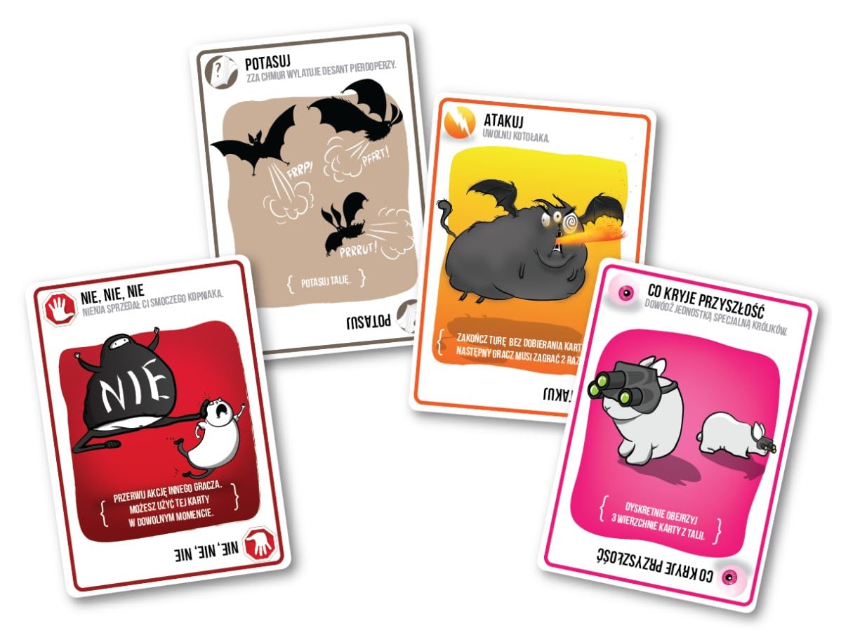 Rebel Exploding Kotten - Juego de cartas