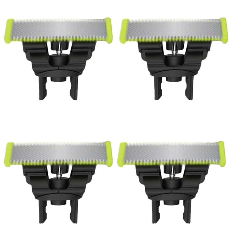 PRISTINEEDGE 4 refis de lâmina compatíveis com OneBlade, verde