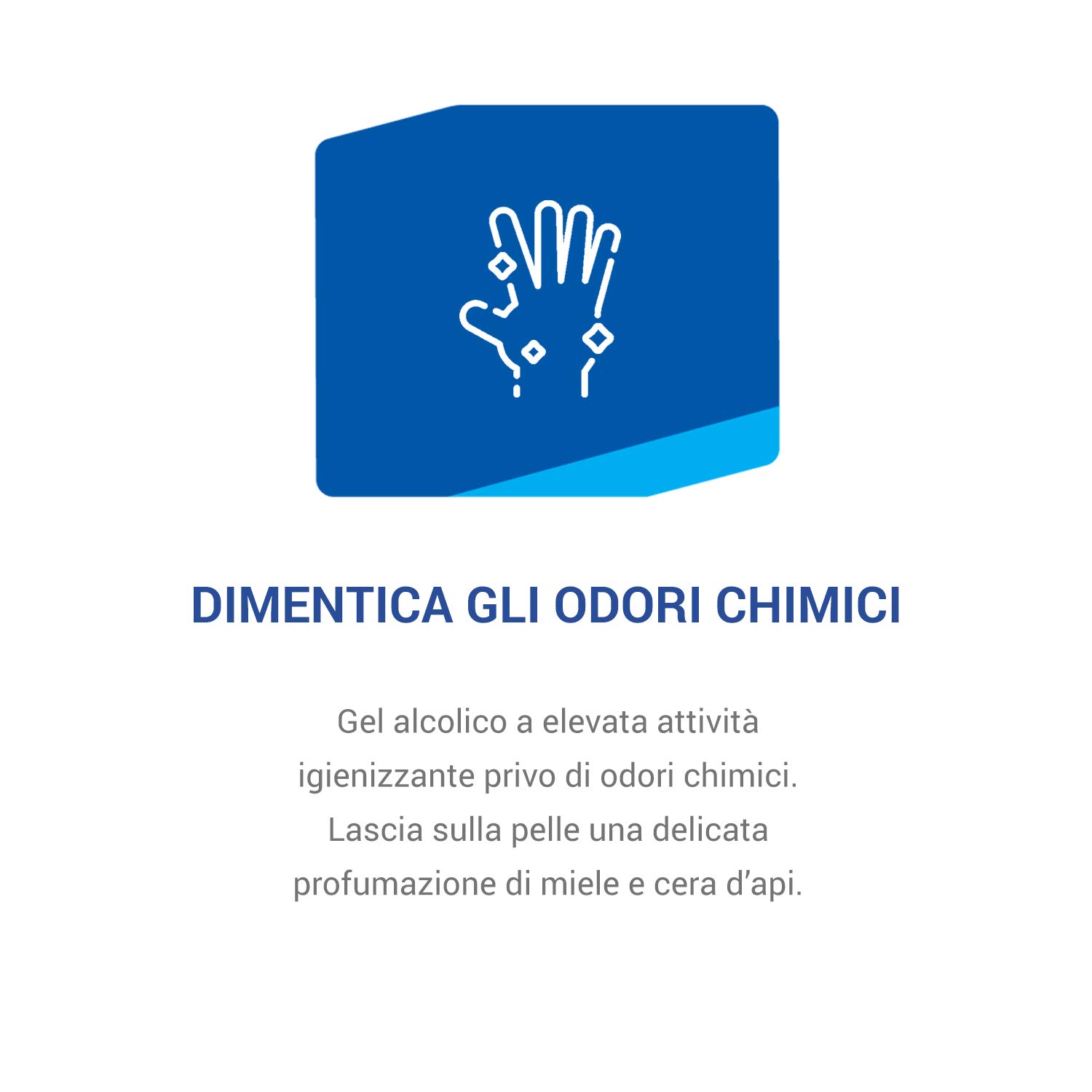 Bioderm Alcool Gel Igienizzante Mani 500 ml - Soluzione Alcolica con Aloe Vera
