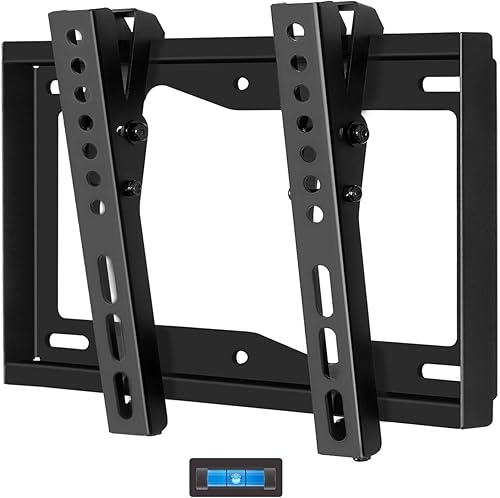 Mounting Dream Soporte de pared para TV para la mayoría de televisores de 17 a 42 pulgadas, soporte de montaje de TV inclinable de hasta VESA 7.874