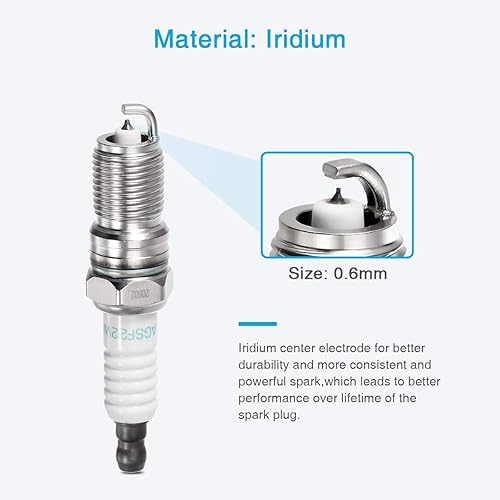 Miniatura 3 de Vplus Bobina de encendido DG508 y bujía SP479 AGSF22WM compatible con Ford 4.6L 5.4L V8 Crown Victoria Expedition F150 F250 Mustang Lincoln Mercury