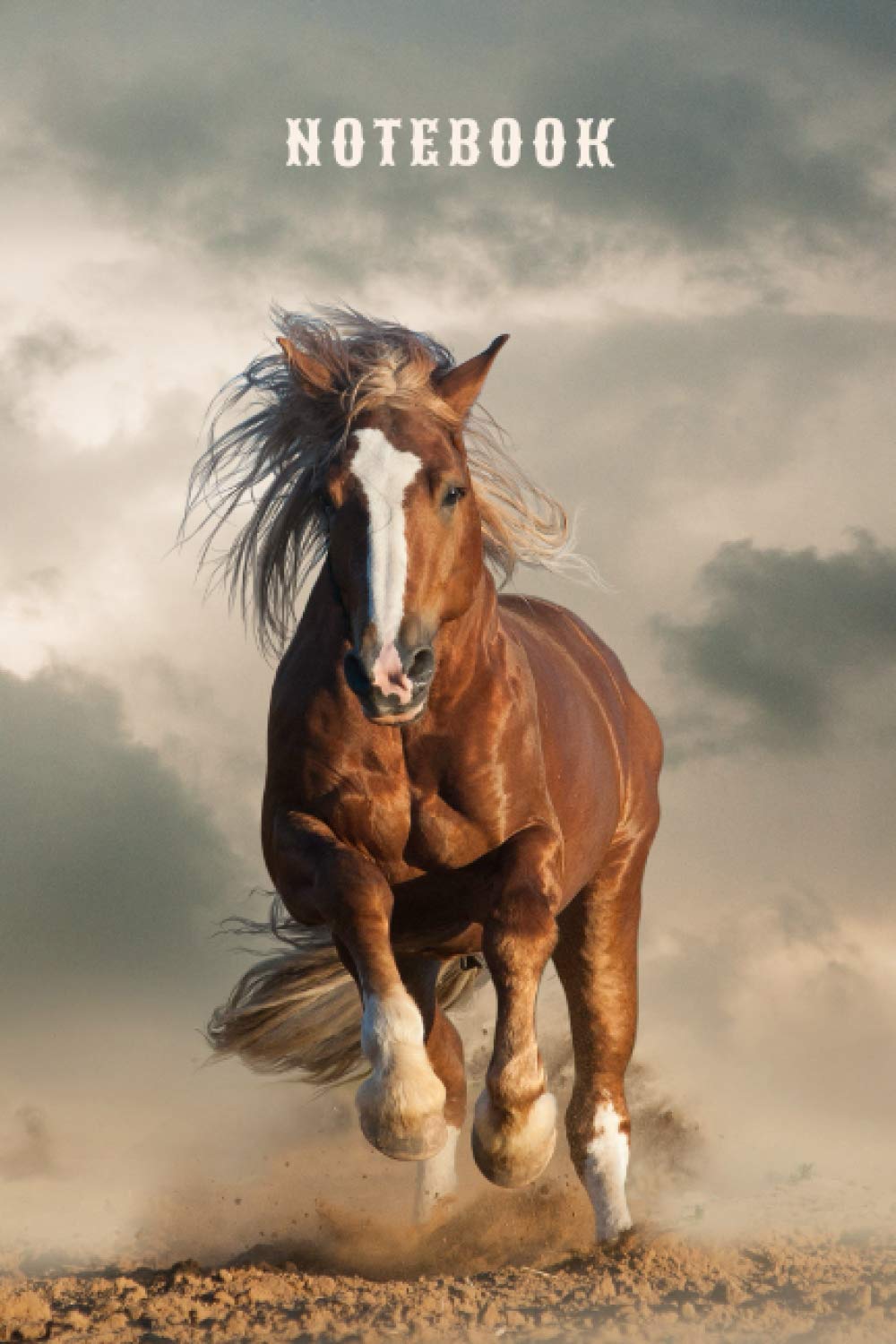 Notebook: Equine Gifts for Horse Lovers, Small Lined Journal