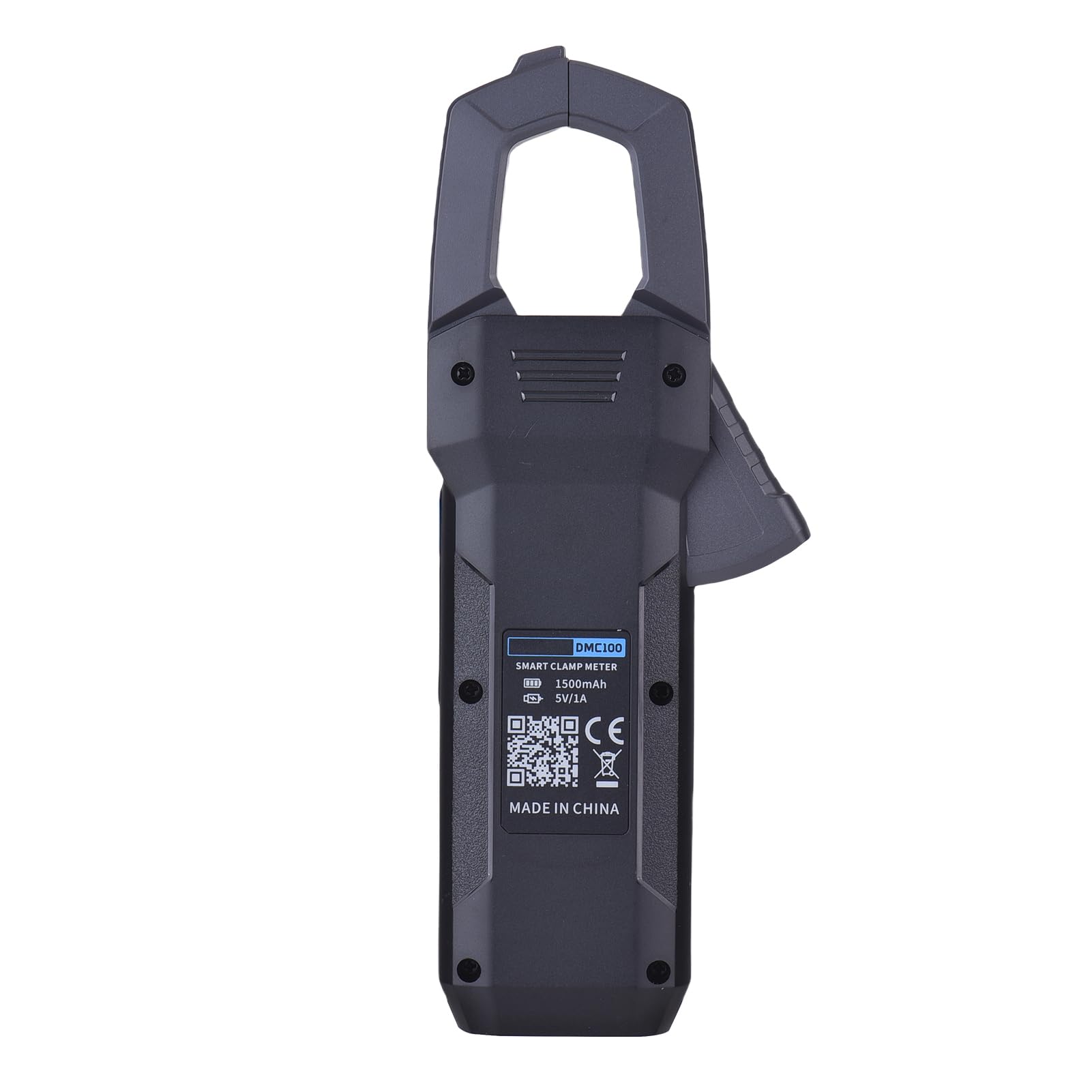 FTVOGUE 9999 Counts Zangenmessgerät Digitalmultimeter AC DC Spannung Stromtester mit Temperaturfühler NCV-Erkennung TFT-Display Datenspeicherung Taschenlampe Typ C Wiederaufladbar für (DMC-100)