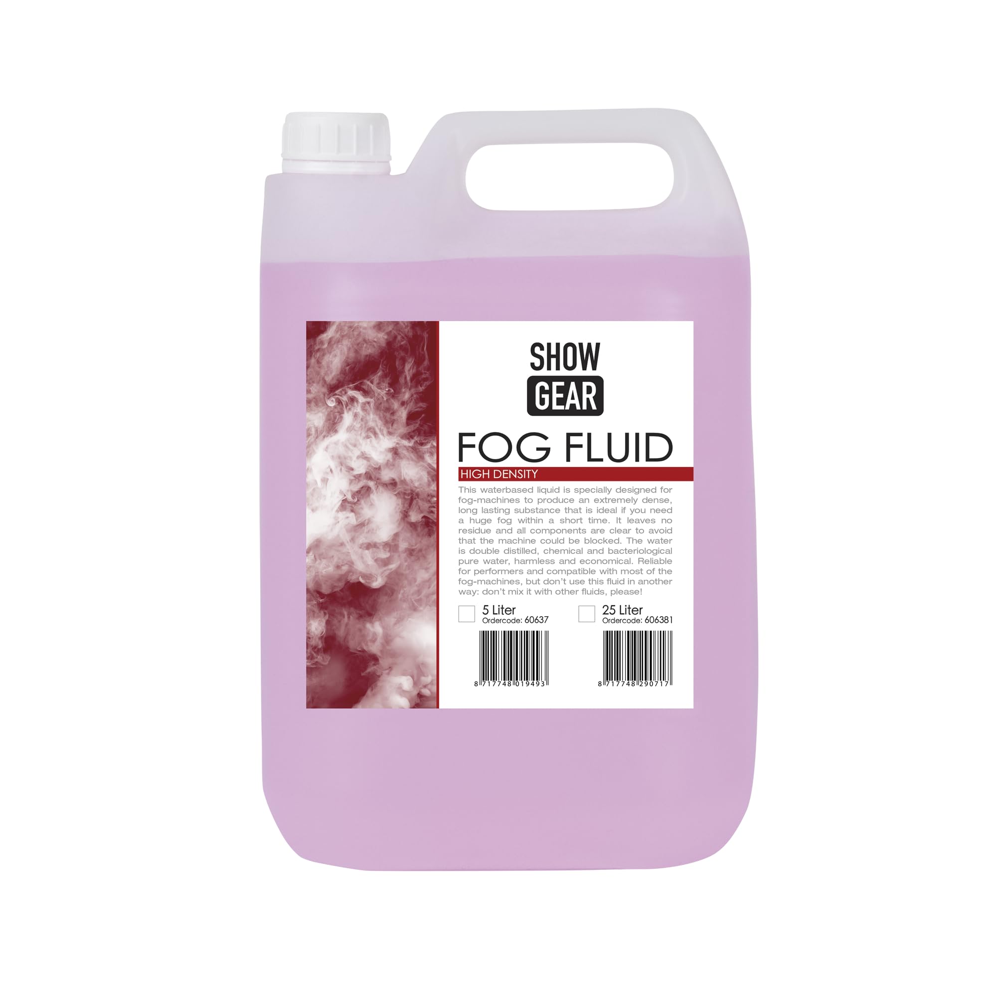 Showtec - Fog fluid líquido denso rosa 60637