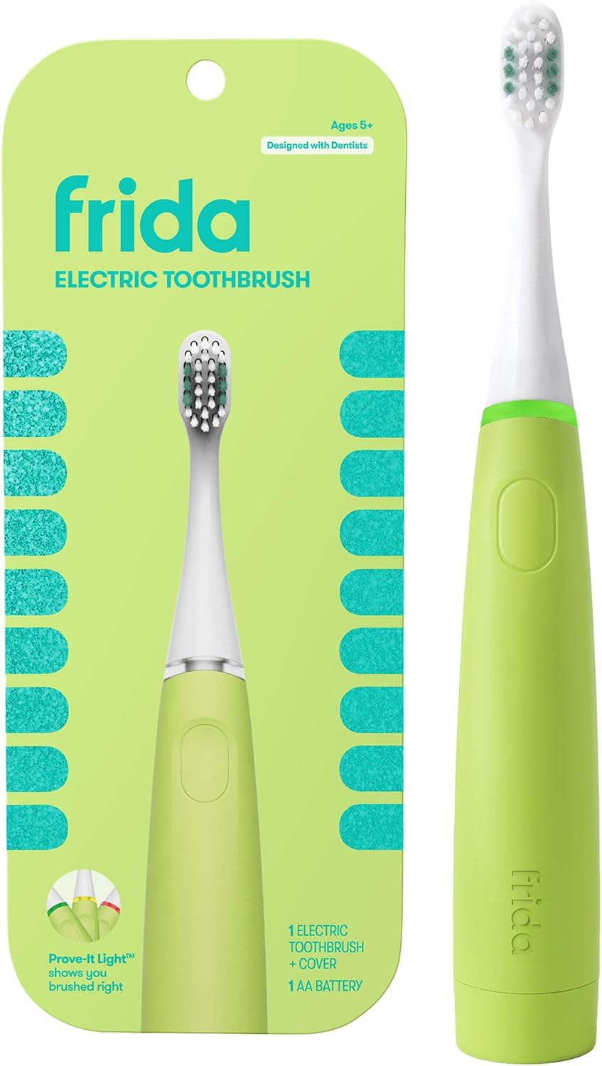 Frida for Kids Electric Toothbrush for Kids, Soft Bristles, 1 Ct