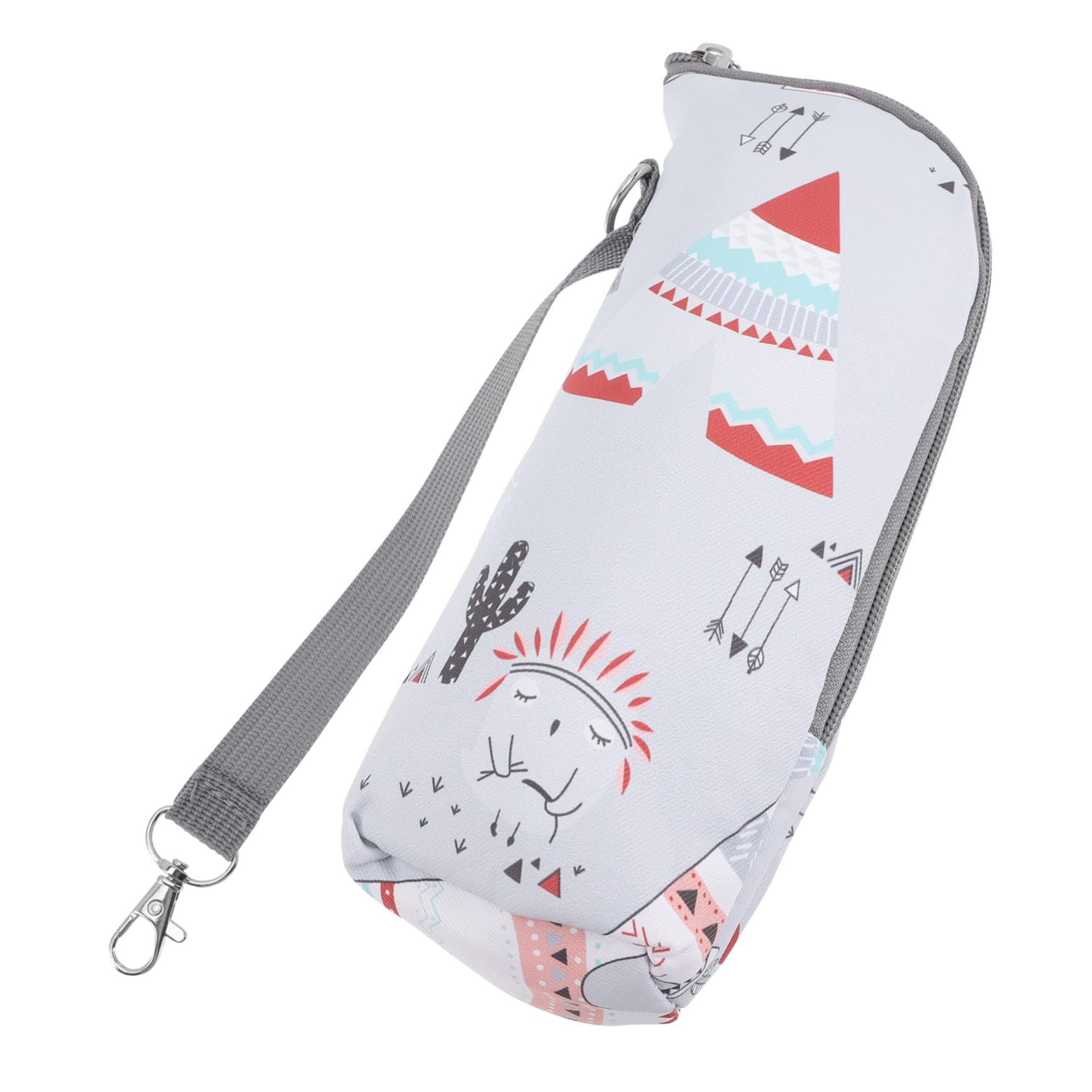 BESTonZON 4pezzi Borsa Termica Per Biberon Isolata Porta Biberon Portatile Per Viaggi Sacchetto Termico Per Latte Mantiene Caldo Ore Design Con Zip Per Genitori Pratici