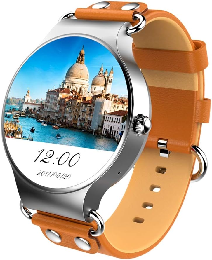 Smart Watch KW98 1.39 inch AMOLED Screen Display Bluetooth, Support Pedometer / Real-time Heart Rate Monitor / Information Pushing / GPS Navigation, Compatible with Android and iOS Phones(Black) Brand