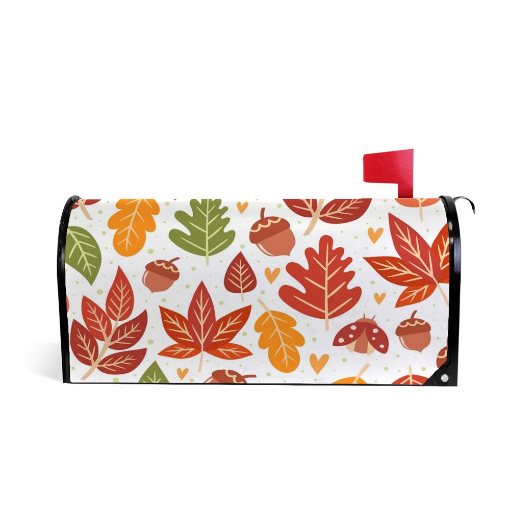 Couverture magnétique en PVC Chehongg pour boîte aux lettres à motif glands
