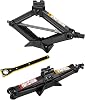 Scissor Jack, Compact Car Jack Kit 2 Ton4409 LBS, 105 to 385mm Lifting Range Car Lift Jack, Portable Tire Change Kit for CarsSUVSSedans